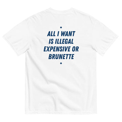 HypeMode™ - ALL I WANT IS ILLEGAL, EXPENSIVE OR BRUNETTE